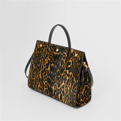 burberry leopard i bag|Burberry purses for women.